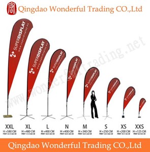 Nhà Sản Xuất Tùy Chỉnh Bền Cờ Cho Quảng Cáo Thể Thao Racing Lông Angled Polyester Hình Chữ Nhật In Kỹ Thuật Số Cho - Product Image 3