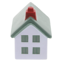 2025 vente en gros promotionnel personnalisé maison en forme de jouets PU Cottage balle anti-stress