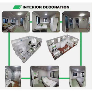 2025 Chine usine en gros maison conteneur extensible Pvc étage 5 chambres maison préfabriquée maison conteneur pour la saison Saint - Product Image 6