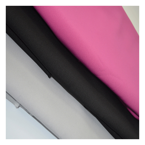 200gsm 75D * 100D bán buôn hai lớp <span class=keywords><strong>Twill</strong></span> 4 cách căng 92% Polyester <span class=keywords><strong>8</strong></span>% spandex vải cho phụ nữ quần áo - Product Image 1