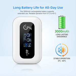 Nouveau routeur portable 4G LTE 2100mAh Type-C 2.4G <span class=keywords><strong>Wifi</strong></span> MINI Poche Hotspot sans fil mobile 150Mbps Modems routeurs avec emplacement pour carte <span class=keywords><strong>SIM</strong></span> - Product Image 4