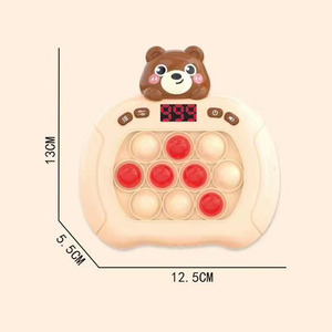 Écran LED Licorne et Requin <span class=keywords><strong>Jouet</strong></span> à Bulles à Poussée Rapide Fidget à Popping Rapide avec Matière Plastique pour Enfants de 5 à 7 Ans - Product Image 5