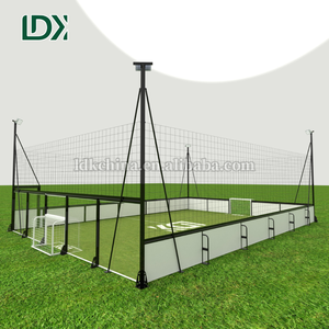 <span class=keywords><strong>Cage</strong></span> <span class=keywords><strong>de</strong></span> football mobile et portable pour l'entraînement avec clôture amovible, système <span class=keywords><strong>de</strong></span> terrain <span class=keywords><strong>de</strong></span> football pour les grands événements - Product Image 3