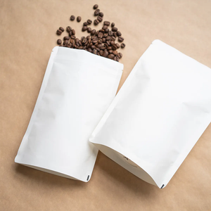 Pochettes à fermeture éclair entièrement biodégradables, recyclables et réutilisables, blanc, marron, transparent, en <span class=keywords><strong>Pla</strong></span>, compostables - Product Image 3