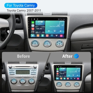 Rhythm Cost Effective 9" Car Stereo <b>Wireless</b> Carplay Mirror Link Upgrade Car High End Look Radio for Toyota Camry 2007-2011 - Product Image 3