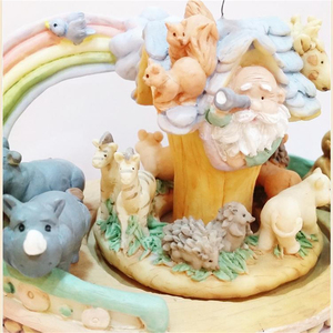 Haute qualité mignon dessin animé Animal boîte à musique petite amie cadeau <span class=keywords><strong>nouveauté</strong></span> cadeaux résine artisanat - Product Image 5