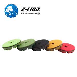Diamant-Bodenschleifpads mit Metallbindung und Klettverschluss für Beton - Product Image 4