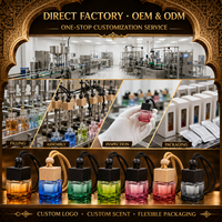 Désodorisant de voiture de luxe personnalisé OEM ODM, flacon carré en verre avec bouchon en bois 8ml, liquide parfumé Oud Bakhoor, vente en gros sous marque privée