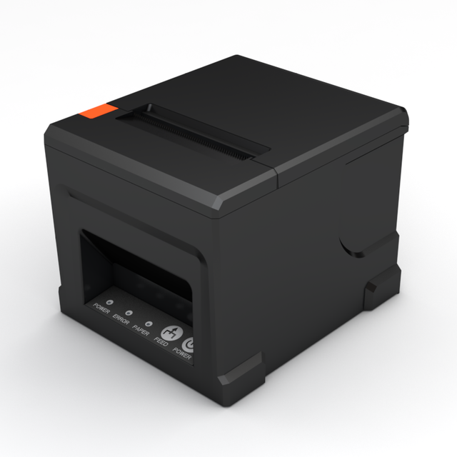 80mm Auto Cutter Receipt Thermal Printer 3 Inch Desktop POS Printer with USB & BT Interface 203dpi Resolution Color Style Paper