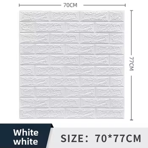 <span class=keywords><strong>Carta</strong></span> <span class=keywords><strong>da</strong></span> <span class=keywords><strong>parati</strong></span> autoadesiva <span class=keywords><strong>da</strong></span> 70*77cm-isolamento termico ispessito, peeling anticollisione e pannello Dado Stick - Product Image 6
