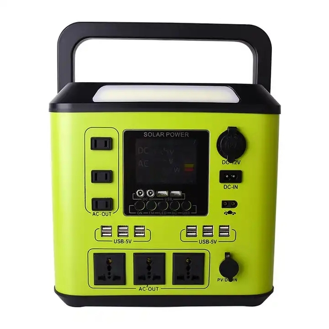 Home Outdoor Camping Energy Storage LiFePO4 Battery Backup 110V 220V Portable Power Station Mobile Power Bank Station Generator