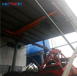 מנוף גשר חד-קורה LZ 5 טון עם כף אחיזה, מנוע, למכירה ישירות מהמפעל, באיכות גבוהה, להובלת פחם, חול ומטענים בתפזורת - Product Image 5