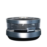 Ventilateur pliable à circulation d'air debout télécommandé rechargeable pour le camping