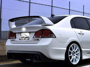 Alerón Trasero de Techo Estilo Mugen en Fibra de Carbono tipo Cola de Pato para Parachoques y Maletero para <span class=keywords><strong>Honda</strong></span> <span class=keywords><strong>Civic</strong></span> 2006-2015 2018-2022 Accesorio de Tuning para Coche - Product Image 6