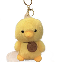 Lindo Llavero Abrebotellas de Peluche con Forma de Conejo, Pato, Pingüino y Oso, 15cm, Juguete Suave con Relleno de Algodón PP, Diseño 3D de Dibujos Animados, Regalo para Jóvenes