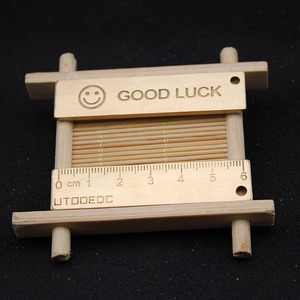 Llavero de latón con colgante rectangular, impresión en relieve, regla de 6 cm, accesorio para la enseñanza de matemáticas en primaria - Product Image 4