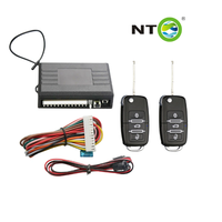 Sistema de seguridad de alarma de coche unidireccional con entrada sin llave NTO, cerradura de puerta Central, Control remoto de ventana