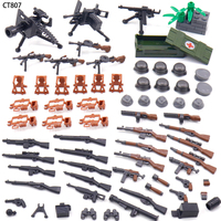 Venta al por Mayor de Accesorios para Soldados, Equipos de Armas de Fuego, Pistolas y Armas, Mini Pistola de Juguete, Sets de Bloques de Construcción en Miniatura