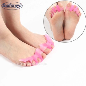 Gel silikon ortopedi korektor jari kaki bengkok palu jempol Ortho pemisah jari kaki untuk Hallux Valgus - Product Image 4