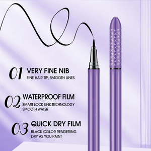 Crayon Eyeliner Liquide Violet Imperméable Personnalisé OEM ODM en Gros, Séchage Rapide, Anti-Bavures, Marque Privée - Product Image 5