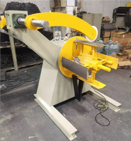 Débobineur automatique robuste avec bras de pressage et moteur 1 CV pour bobines métalliques 380 V