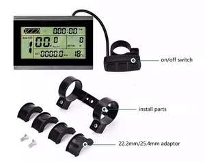 24V/36V/<span class=keywords><strong>48V</strong></span> E xe đạp hiển thị KT-LCD3 hiển thị, xe đạp màn hình làm việc với kunteng điều khiển, <span class=keywords><strong>LCD</strong></span> hiển thị cho xe đạp điện - Product Image 3