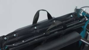 Silla de Ruedas Manual Ligera y Cómoda de Acero al Carbono, Capacidad de Carga de 100 kg, Ruedas Traseras Cromadas de 24 Pulgadas, 1 Año de Garantía - Product Image 6