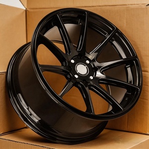 Vente en gros de jantes en alliage coulé noir de 15 pouces 4x100 ET40 pour voitures à 4 trous - Product Image 3