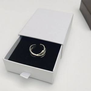 Custom High Quality <b>White</b> Drawer <b>Boxes</b> <b>Gift</b> Necklace Ring Jewelry Storage Luxury <b>Boxes</b> Packing - Product Image 6
