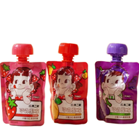 250 Ml 500ml Emballage en plastique Transparent Clair Liquide Eau Jus Boisson Pochettes Squeeze Bec Poche Avec Bec