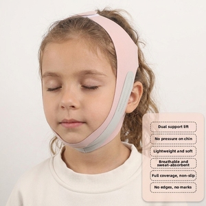 Correcteur de respiration buccale de haute qualité <span class=keywords><strong>pour</strong></span> enfants et adultes, sangle mentonnière et bande adhésive buccale douces <span class=keywords><strong>pour</strong></span> arrêter le ronflement, améliorer <span class=keywords><strong>la</strong></span> posture du sommeil - Product Image 5