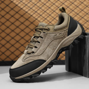 Zapatos de Senderismo Deportivos Transpirables y Resistentes al Desgaste de Piel de Vaca, Zapatos de Montañismo Ligeros para Hombre en Oferta - Product Image 5