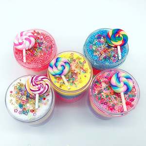 2025 Hot Sale DIY Animal Soft PVA Clay Plastic Model Kit Colorful <b>Magic</b> Changing Snow & Sweet Candy Inspired Playdough & Slime - Product Image 2