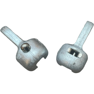 Factory Supply W Socket Clevis Hot Dipped Galvanized Cast Iron W Clevis Socket for Overhead Power Transmission Insulator Hardwar - Product Image 3