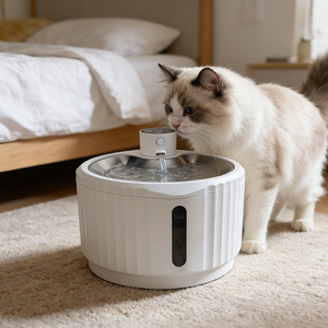Distributeur d'eau automatique pour chat, capacité de 2,8 L, produits intelligents pour animaux de compagnie, fontaine à eau intelligente pour chat, bol à boire pour animaux de compagnie - Product Image 6