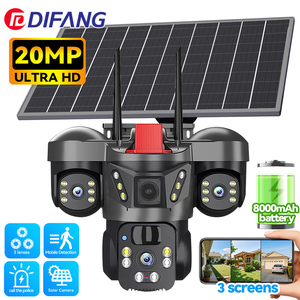Không thấm nước PTZ CCTV năng lượng mặt trời năng lượng máy ảnh CMOS cảm biến 4G Mạng đám mây dữ liệu wifi ngoài trời an ninh video giám sát Hệ thống camera - Product Image 2