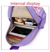Sac à dos léger pour enfants, personnalisé, mignon, respirant, avec coussin dorsal et bretelles réglables, idéal pour l'école primaire et la maternelle
