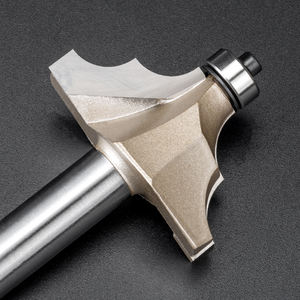 HUHAO kenar kalıplama yönlendirici Bit rulman çift R hattı ile freze kesicisi düzeltici temizleme gömme Trim ağaç İşleme araçları - Product Image 4