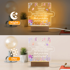 Acryl Light-Up Ornamente Diytree für weibliche Freundschaft geschenke Gedenk dekorationen Handgemachte Bastel tafeln - Product Image 6