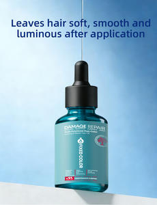 Huile capillaire hydratante et lissante post-coloration à l'huile d'arbre à thé, anti-chute, pour cheveux abîmés - Product Image 2