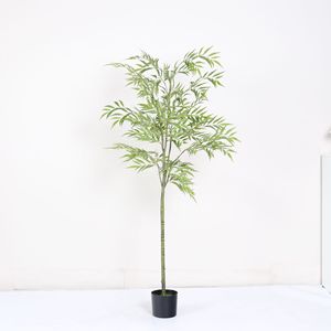 Plante artificielle Nandina Domestica en pot Dream Castle, 100cm-200cm, décoration intérieure et extérieure - Product Image 3