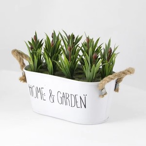 Usine mur jardinière en céramique Simple jardinière artificielle plante succulente <span class=keywords><strong>Pot</strong></span> ensemble finition émaillée pastorale <span class=keywords><strong>Pot</strong></span> de fleur Art navire - Product Image 1