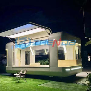 Food Truck Moderno per Esterni Economico, Rimorchio per Waffle e Crêpe con Cucina Completa, per Dessert, Pancake e Ciambelle - Product Image 4