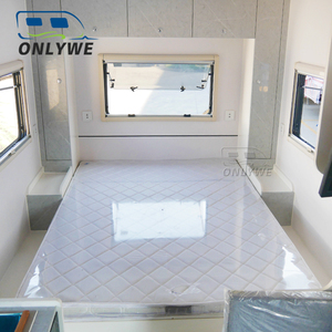 Remolque <span class=keywords><strong>de</strong></span> Viaje Todoterreno Portátil ONLYWE, Remolque para Campamento, Caravana Familiar Estilo Australiano para Acampar - Product Image 5
