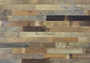 แผงติดผนังทำจากไม้เนื้อแข็งสไตล์ย้อนยุคสำหรับบ้านโรงแรมวิลล่าการตกแต่งภายในด้วยแผ่นไม้เก่า - Product Image 4