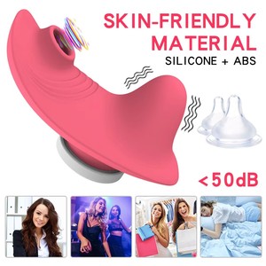 Clitoris Sucker For Women Remote Control Clit Double Stimulate Adults Sex Toys <strong>10</strong> Vibration Modes Silicone Underwear <strong>Vibrator</strong> - Product Image 5