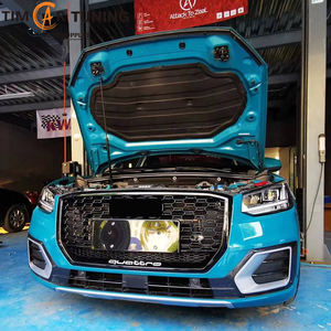 Griglia Stile RS per <span class=keywords><strong>Q2</strong></span>/SQ2 (2018-2020) OEM Nero Lucido/Argento, Compatibile con <span class=keywords><strong>Q2</strong></span>/SQ2 Facelift - Product Image 6