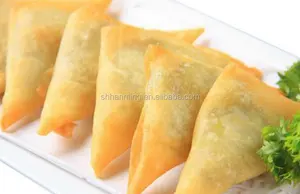 Pabrik Menyediakan Langsung Otomatis Samosa Beku Kualitas Tinggi Mesin Pembuat Samosa Kecil