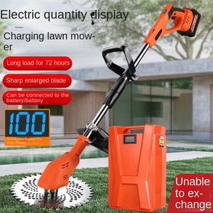 เครื่องตัดหญ้าแบบพกพา DIY พร้อมแบตเตอรี่ลิเธียม 21V ดีไซน์เกรดอุตสาหกรรม 4 จังหวะ ขนาดเล็ก ไร้สาย ชาร์จไฟได้ รุ่น Ymn21 4 จังหวะ - Product Image 1