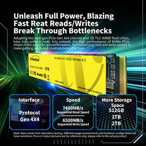 原装 1TB NVMe PCIe 4.0 SSD 固态硬盘 Ssds - Product Image 1